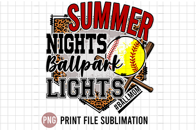 Summer nights ballpark lights baseball game softball sport summer nights