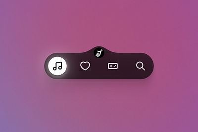 Navigation Bar app design icons navigation tv ui