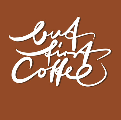 But first — Coffee alphabet branding brushlettering calligraphy coffee design graphic design illustration lettering logo lover procreate sketch typography