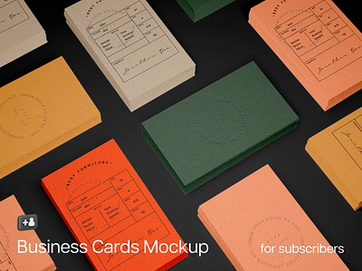 Stacked Business Cards Mockup brand business business card business card mockup card clean corporate design download identity logo mockup papers pixelbuddha psd stationery template