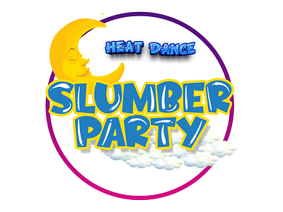 Slumber Party Logo V1 branding brochure design flyer flyer design graphic design illustration logo ui vector