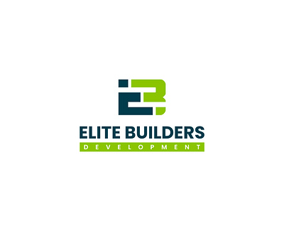 Elite Builders Development Logo Design brand brand identity branding construction contractor graphic design logo logo design