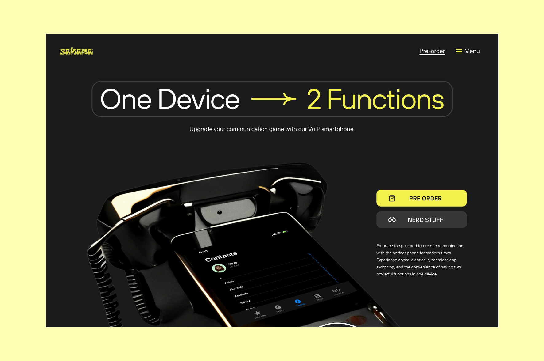 Landing page concepts for a Hybrid device. 3d branding design midjourney mockup typography ui web web design webdesign