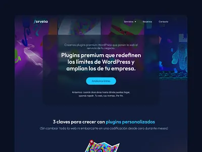 Sirvelia website 2023 figma graphic design visual design web design website