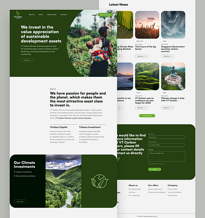 VT Carbon Website Design adaptive design design ui ux webdesign