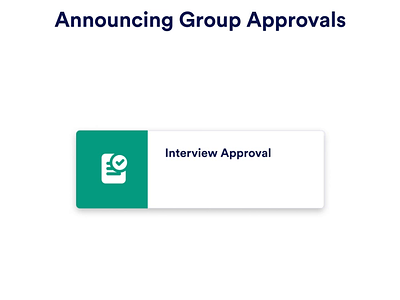 Group approvals feature announcement announcing approval approvals approved banner feature gif group interview jotform launch marketing multiple new process product team user video