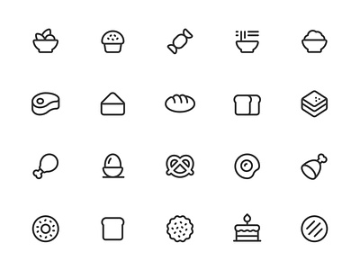 Myicons✨ — Food vector line icons pack design system figma figma icons flat icons icon design icon pack icons icons design icons library icons pack interface icons line icons sketch icons ui ui design ui designer ui icons ui kit web design web designer