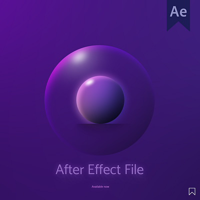 Glassy Ball | Animation 2d 3d animation ball color coloring glass glassy ball gradient illustration motion graphics stylish ui vector