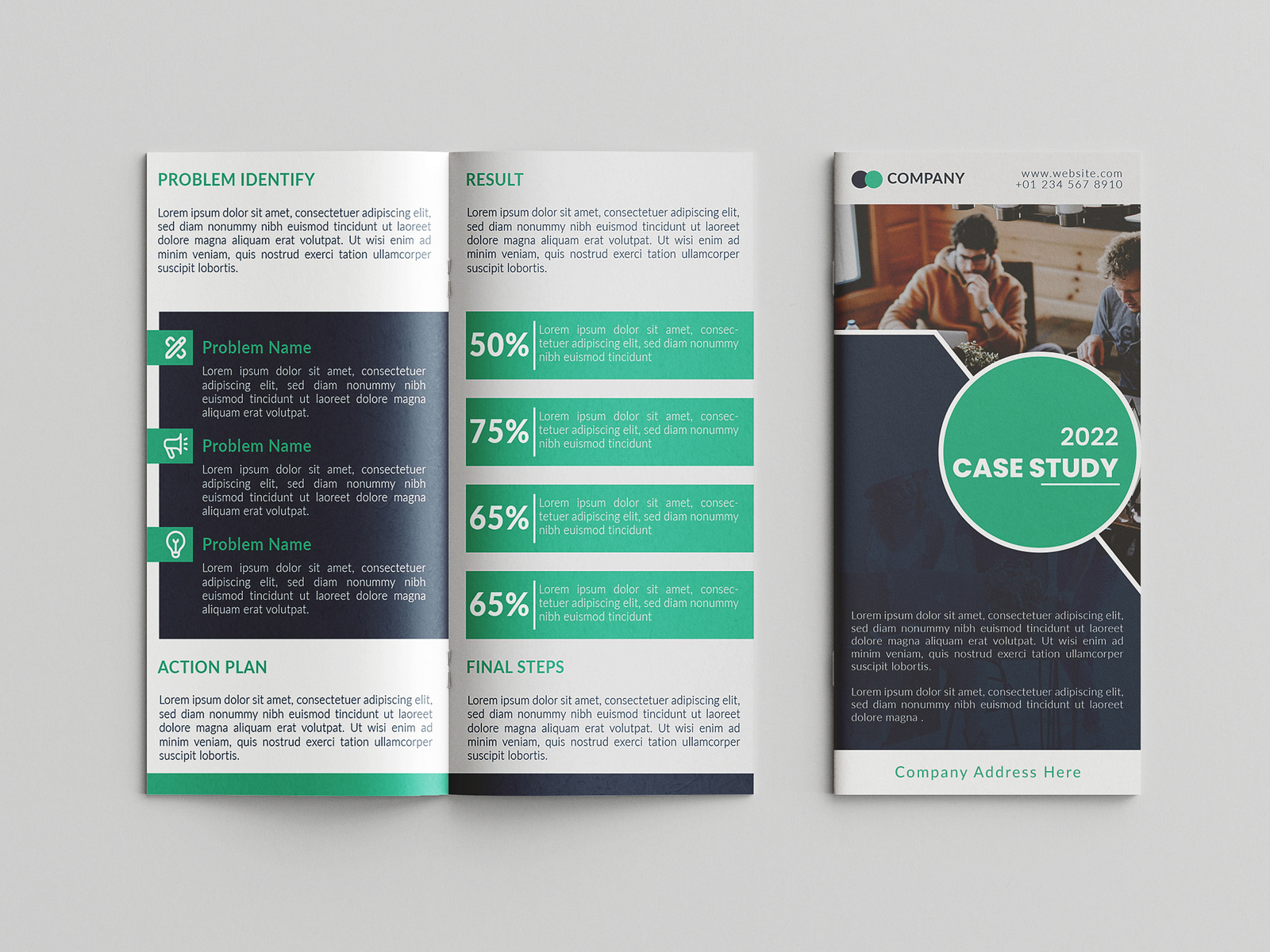 DL Brochure Template Design by Nazmul Hasan on Dribbble