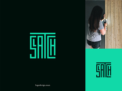 slatch brand identity design logo