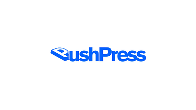 PushPress Logo Animation animation design fitness gym logo product