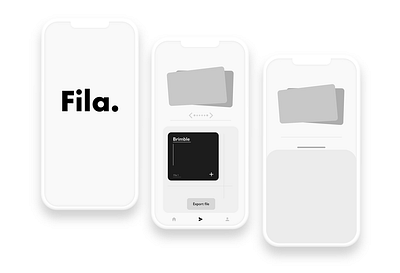 FILA DOCS app design logo mobile app ui uiux