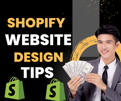7 Shopify Website Design Tips ads ecpert design dropdhippping website droppshoping store dropshippingstore facebook ads illustration instagram ds logo marketerbabu one product store shopfy store shopify store sesign shopify website store design