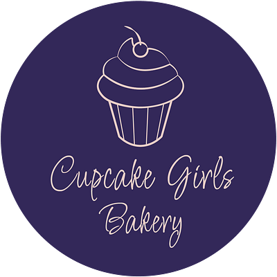 Cupcake Girls Bakery Logo design graphic design illustration logo vector