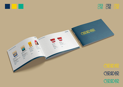 Catalogue | Curador animation branding graphic design logo