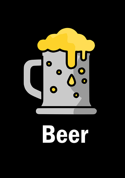 Logo de cerveza 🍺 graphic design logo