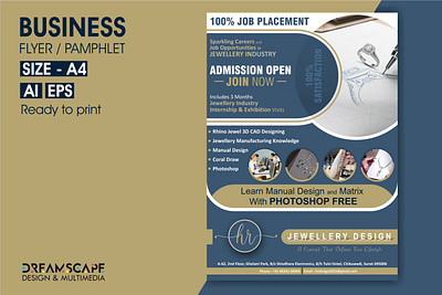 FLYER / PAMPHLET DESIGN business flyer flyer graphic design pamphlete