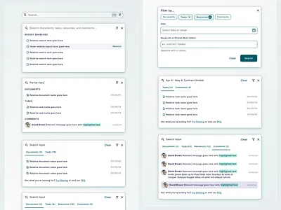 Search and Filter filter product product design search search and filter ui