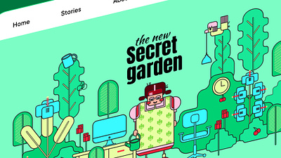 The new Secret Garden - Gardening and health biophilic design branding creativity eco friendly employee satisfaction fashion vector green workspace mental health mindfulness natural elements nature inspired plant life productivity sustainability wellness work life balance workplace environment