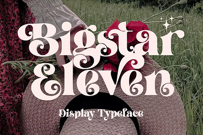 Bigstar Eleven Font calligraphy display display font font font family fonts hand lettering handlettering lettering logo sans serif sans serif font sans serif typeface script serif serif font type typedesign typeface typography