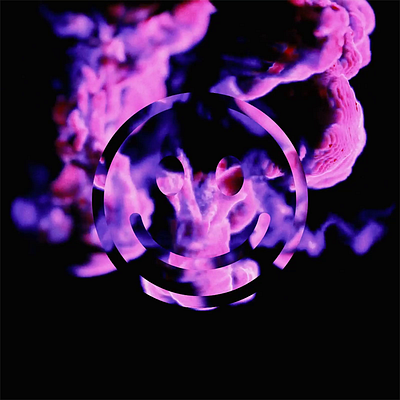 :) 3d animation blender c4d emoji face fluid happy motion graphics pink purple simulation smile smoke