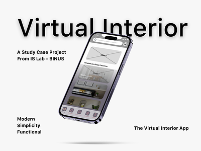 Virtual Interior - Final Design app design ui ux vector