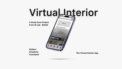 Virtual Interior - Final Design app design ui ux vector