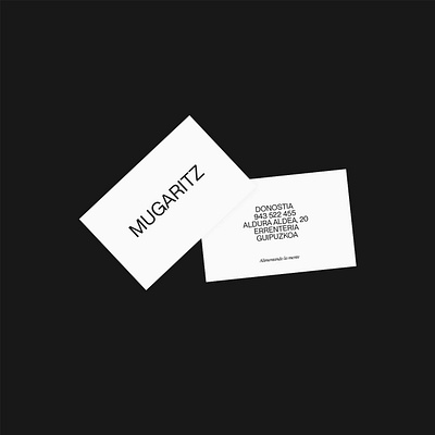 MUGARITZ brand branding elegant graphic design identity international logo simplicity swissdesign typography visual