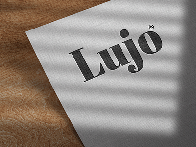 Logo & Brand Identity- Lujo branding business card corporate identity design graphic design icon design illustration layout designer logo logodesign stationery vector