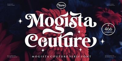 Mogista Couture branding design font graphic design logo typography