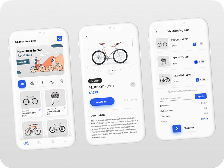Online Bike Shopping App by Smit Donda on Dribbble