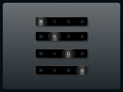 The Dark Tab darkmode design graphic design menubar spotlight tabbar typography ui ux
