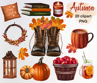 Fall Clipart autumn clipart fall clipart illustration сlipart