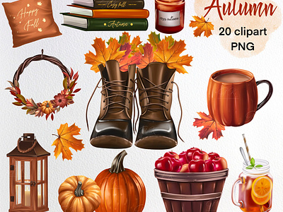 Autumn Clipart designs, themes, templates and downloadable graphic