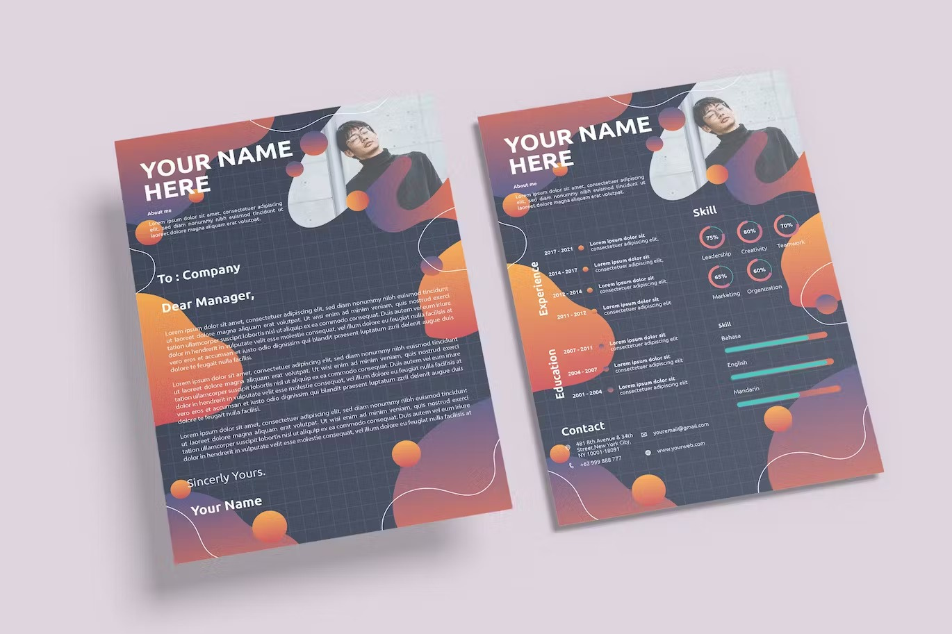 Gradient CV Resume clean clean resume cover letter creative resume curriculum vitae cv cv template free cv free cv template free resume free resume template minimal resume modern cv modern resume professional resume resume resume clean resume cv resume design resume template