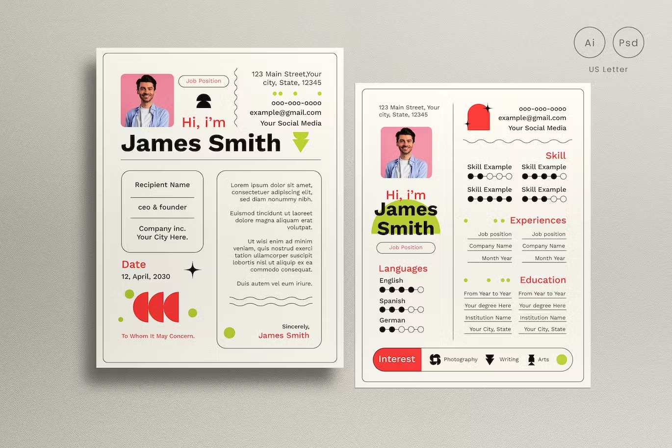 Pro Resume/CV clean clean resume cover letter creative resume curriculum vitae cv cv template free cv free cv template free resume free resume template minimal resume modern cv modern resume professional resume resume resume clean resume cv resume design resume template