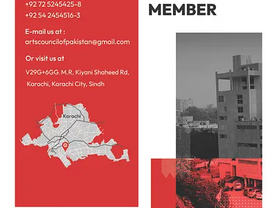 Brochure redesign for arts council of Pakistan branding graphic design