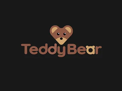 TeddyBear - Logo animation 2d 2d animation after effect animation childrens toys custom animation design flat illustration logo logo animation motion design motion graphics