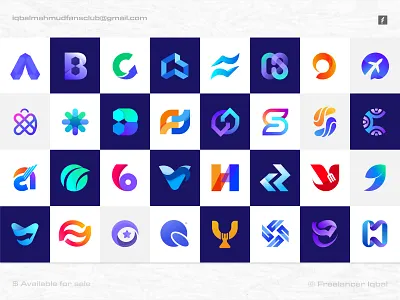 Best Logo Design Collection 2023 by Freelancer Iqbal app logo brand identity branding design logo logo collection logo design logo designer logo mark logo trends 2024 modern logo trendy logo vector