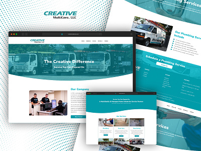 Creative Multicare design ui ux web design web development