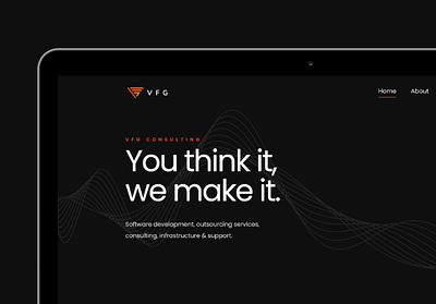 Web design - VFG branding corporate web design ui ui design web web design