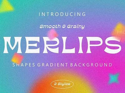Merlips - Gradient Background abstract background black blue color creative dark design gradient graphic graphic design green light orange pattern pink print purple white yellow