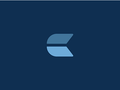 Abstract C Monogram Logo abstract blue c logo monogram