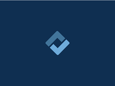 Square Checkmark Logo blue check logo