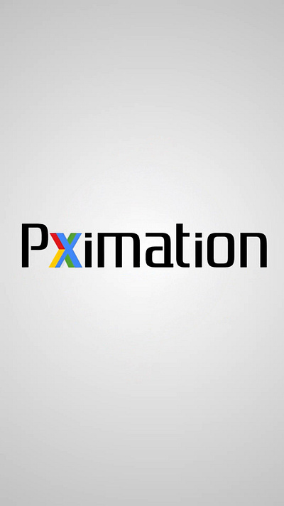 Logo Animation for Pximation animation animationlogo branding graphic design logo logoanimation