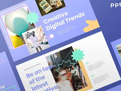 Creative Digital Trends - Powerpoint Template abstract annual business clean corporate download google slides keynote pitch pitch deck powerpoint powerpoint template pptx presentation presentation template professional slides template ui web