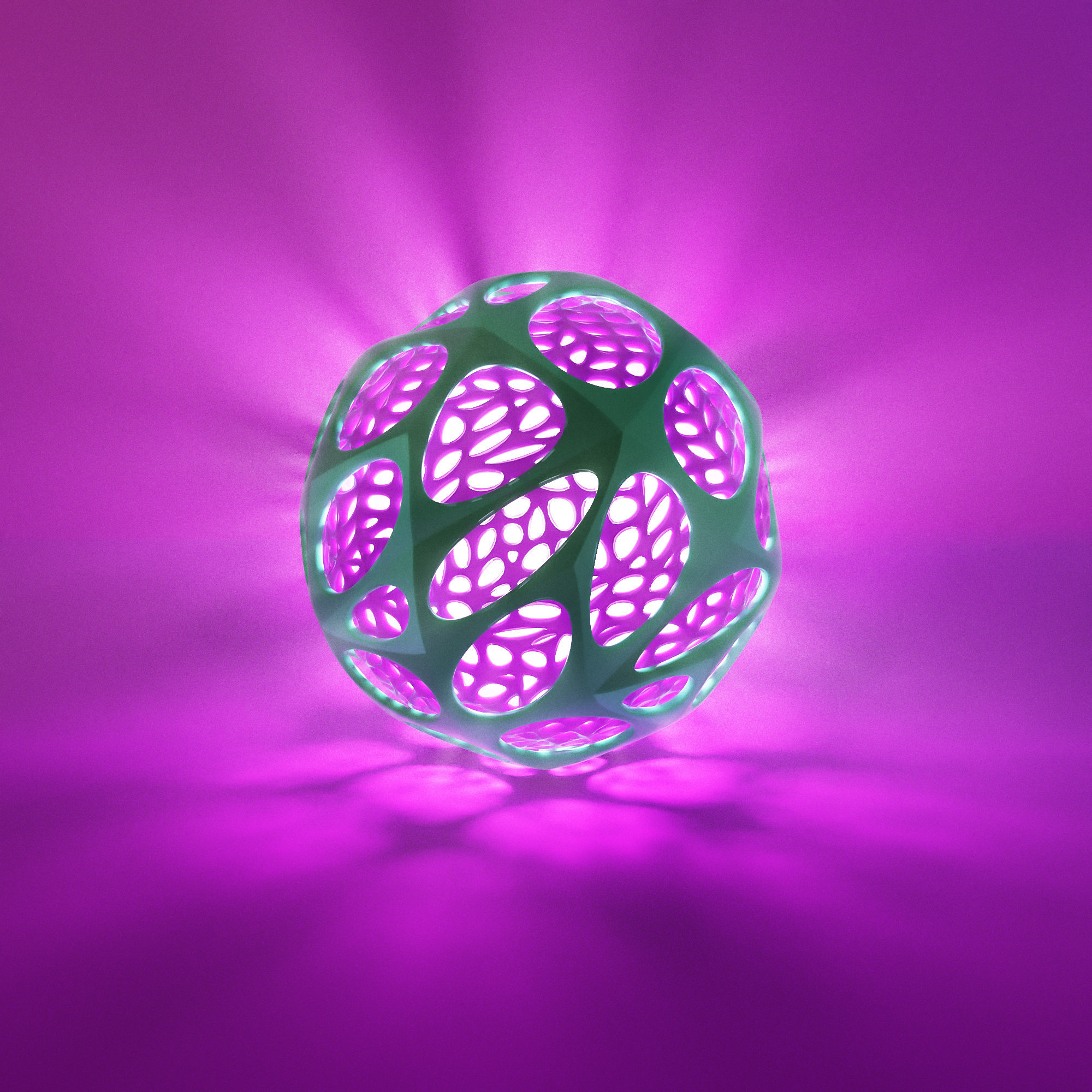 Abstract Sphere In Cinema4D 3d arnoldrender cinema4d design photoshop