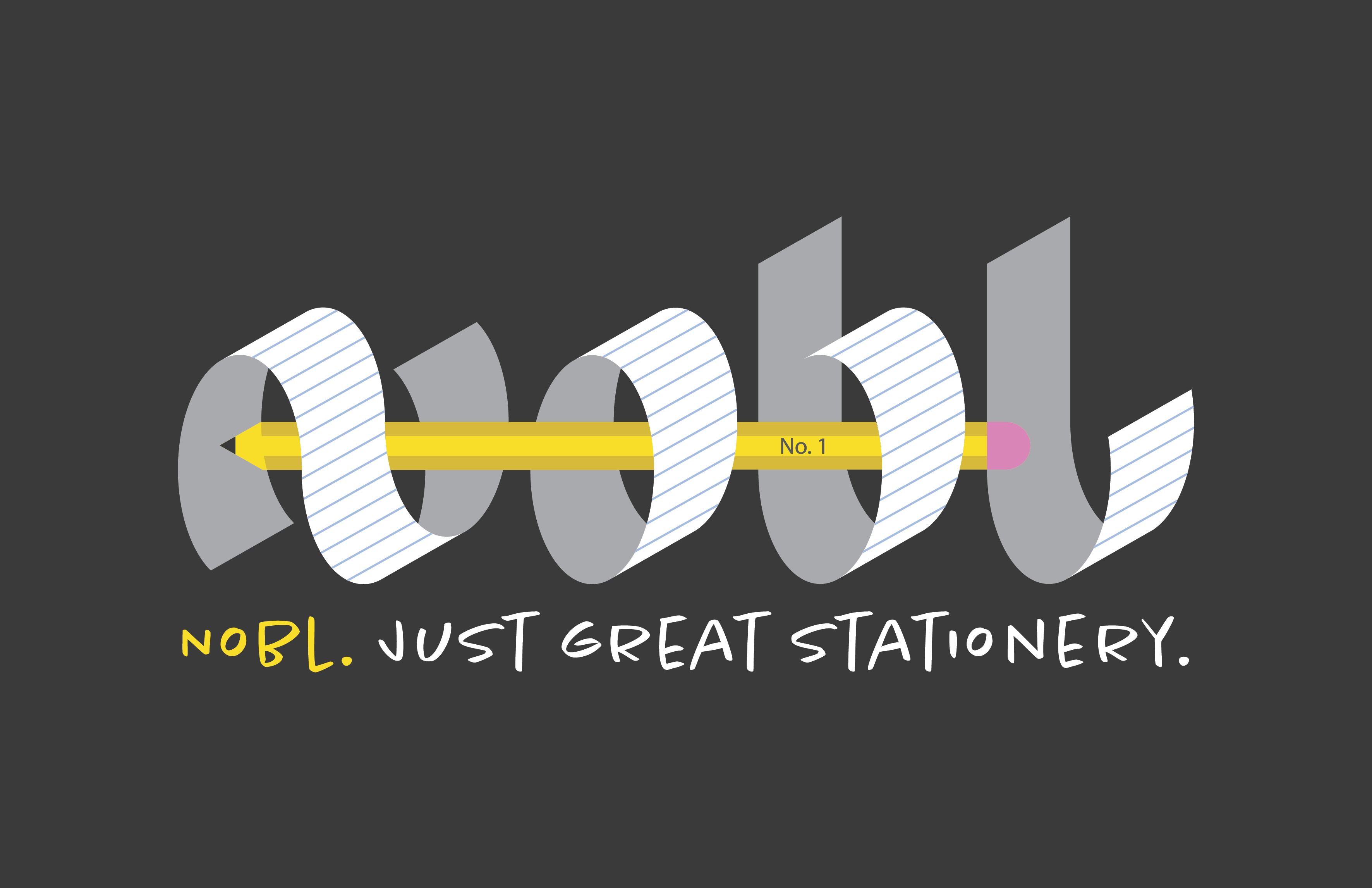NOBL Stationery - Brand Concept brand design brand identity branding colorful concept design graphic design illustration logo mock up mockup pattern stationary stationery vector