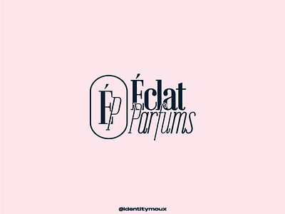 Éclat Parfums Logo brand branding design ep eplogo graphic design illustration logo logoep logofolio monogram vector