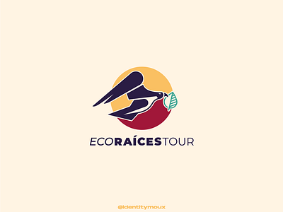 Eco Raíces Tour aguila animallogo brand branding design eagle eaglelogo graphic design illustration logo logofolio vector